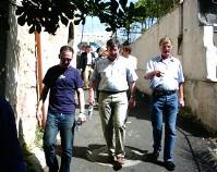 Steering Committee members visit old Peki'in near Kfar Vradim 