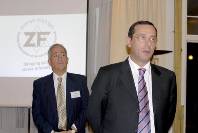 Israels Ambassador to London, Zvi Heifetz (right) with Andrew Balcombe, Chair of the Zionist Federation