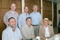 Clockwise from top left: Chairman Stuart Taylor, Director Sam Green, Michael Steel, Gila Finkelstein, Jonathan Taylor, Yehuda Finkelstein.